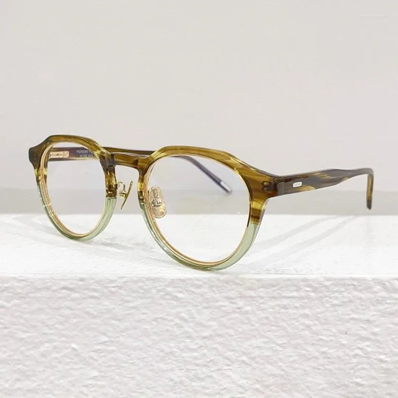 Okulary przeciwsłoneczne Ramy klasyczne okrągłe okulary retro rama Men Shades U-122 Serie