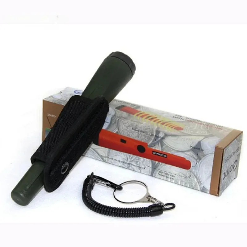 new Portable Handheld Metal Detector Professional Underground Portable Gold Detector Assist Tool Partial Waterproof Pinpointer for Metal