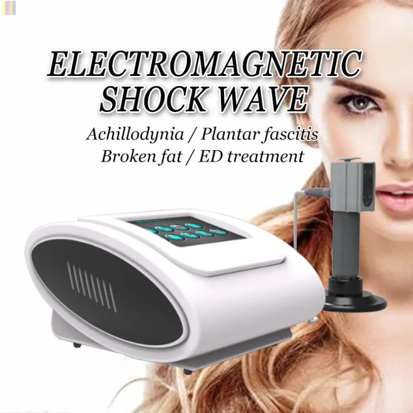Altre apparecchiature di bellezza Attrezzatura per onde d'urto Extracorporeal Shock Wave Therapy Ed Equiet Machine Physical