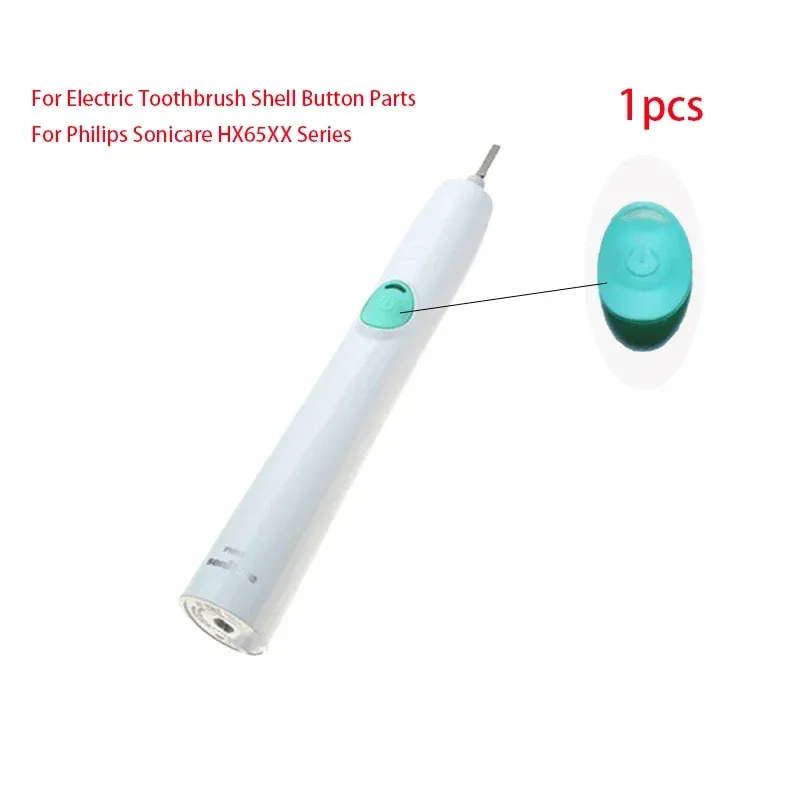 Heads 1st för Philips Sonicare Shell Power -knapp för HX6530/HX6511 Electric Tooth Brush Switch Button Parts