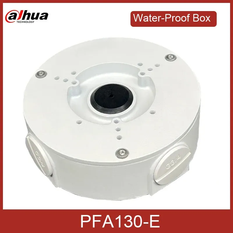Lens Dahua PFA130E водонепроницаемая соединительная коробка Capmera Mount Cracket для IPCHDW4631CA IPCHDW4831EMASE Поддержка Dome Bullet Camera