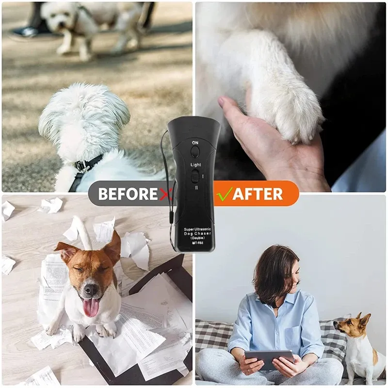 Pet gentle ultrasonic remote trainer hot sale
