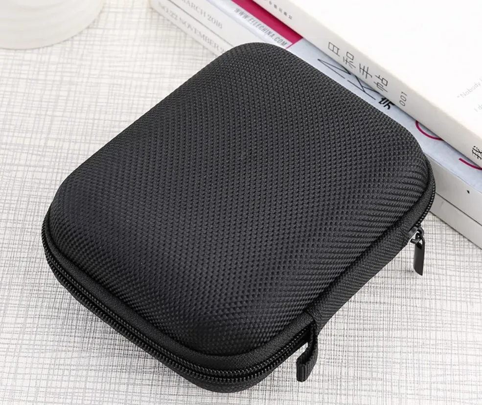 Casi Nuovo borsa di stoccaggio mini portatile per Anbernic RG280V Powkiddy V90 My Mini Case con Borse per caricatore di alimentazione per protezione per lo schermo