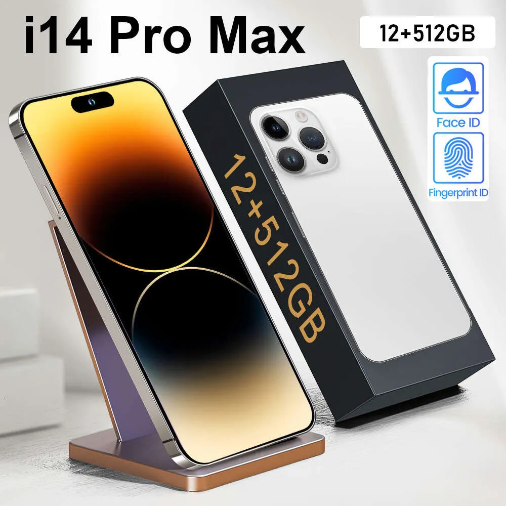 Mobile i14 pro max da 7,3 pollici inch incell grande schermata 2+16gb smartphone Android 8.1