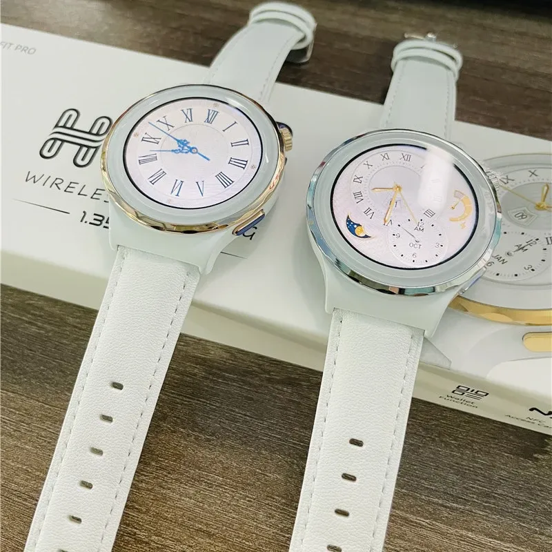 コントロール2022 Lady Smart Watch HW3 Mini NFC Bluetoothコールレディースウォッチハートレートモニター音楽コントロールスマートウォッチPK GT3 HW66