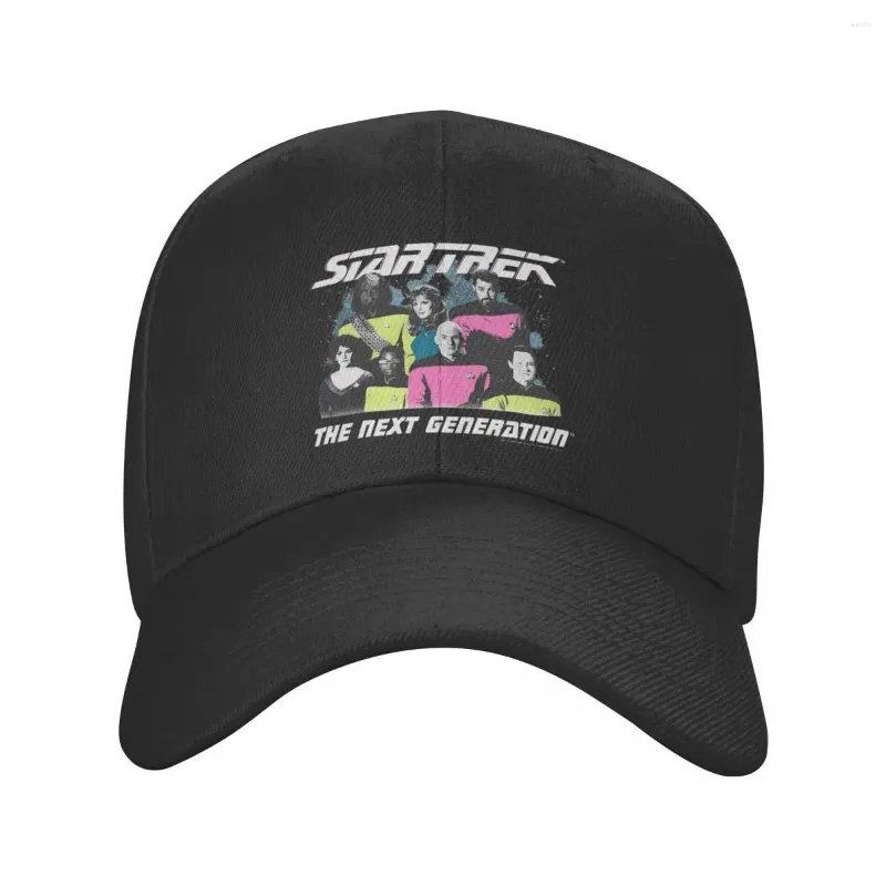 Berets Unisex Stars Treks Generation Neon Cap Fashion Baseball Caps Snapback Hats Trucker Worker Adjustable Spring