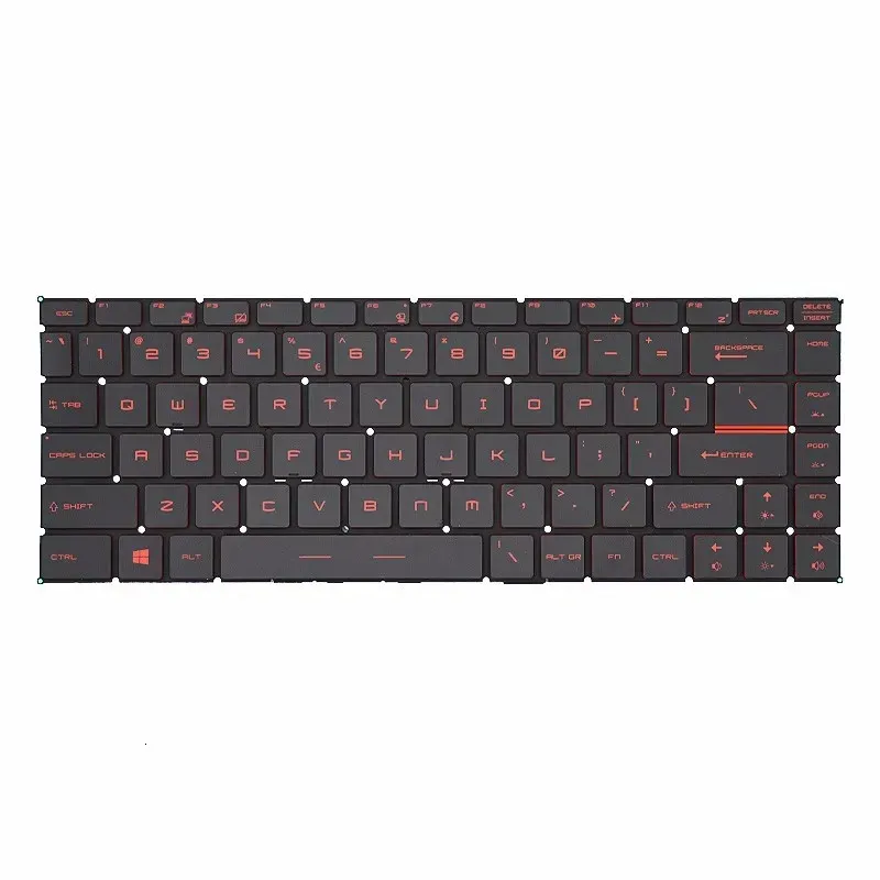 keyboard with backlit for MSI GF63 8RC 8RD MS16R1 MS16R4 GF65 Thin 9SD 9SE 10SD 10SE MS16W1 GS65 GS65VR MS16Q1 240418