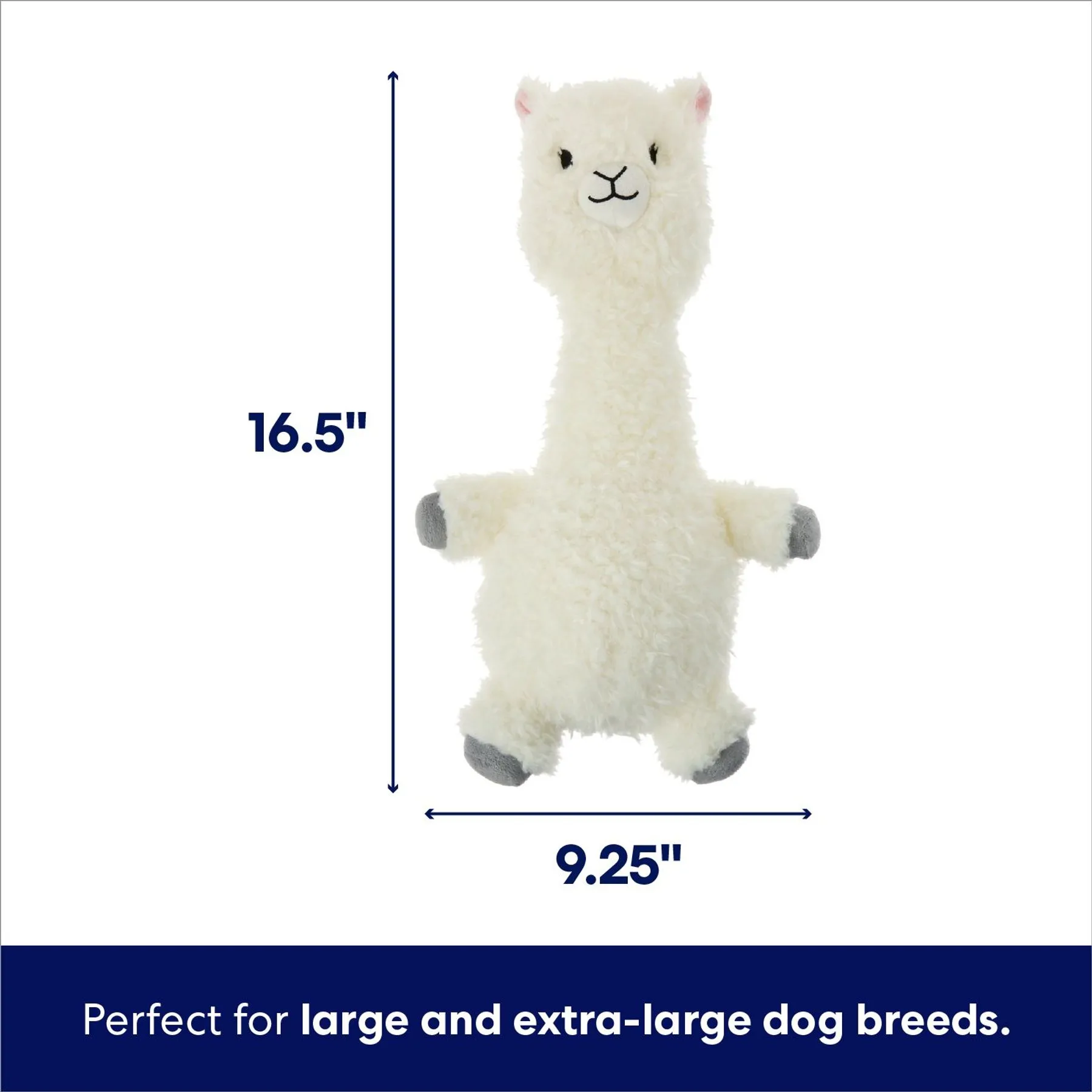 Squeaky Llama Dog Toy Frisco Llama Bobberz Plush Squeaky Dog Toy For Large  And Giant Breeds