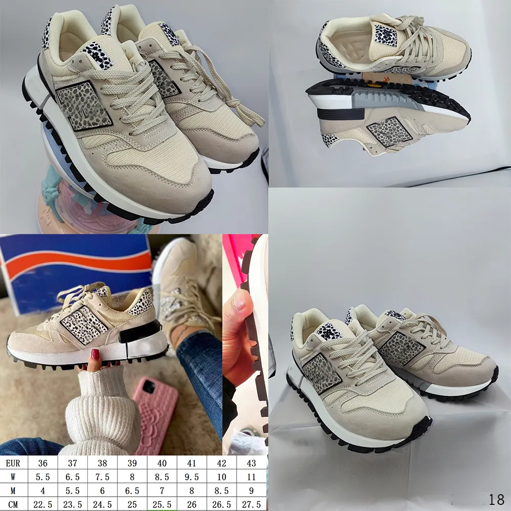 Ny anpassad designer Leopard Sports Running Shoes For Women Casual Designer Sneakers Outdoor Sports Trainers Khaki High Quality