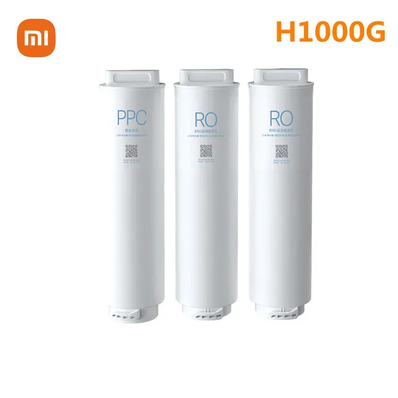 Purifiers Original Xiaomi Water Purifier H1000g Ppc Composite/ro Reverse Osmosis Filter Element Replacements Parts Accessories