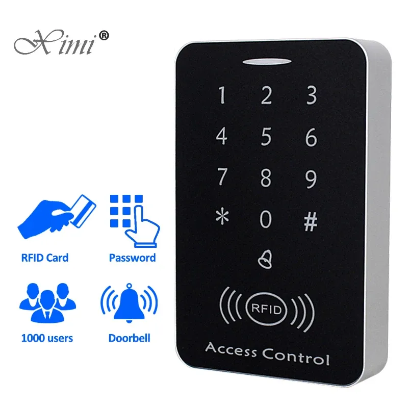 Besturing RFID Access Control System Intercom Device Hine Electronic Door Lock Smart Garage Gate Opener Elektrisch digitaal