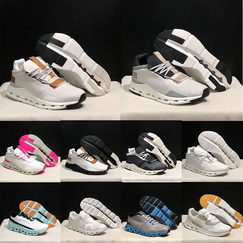 Livraison gratuite Chaussures nuages hommes Femmes Cloudmonster Chaussures de course Clouds 5 Monster Designer Sneakers Cloud x1 Triple Black Blanc Rose Rose Green Sports extérieurs 36-45