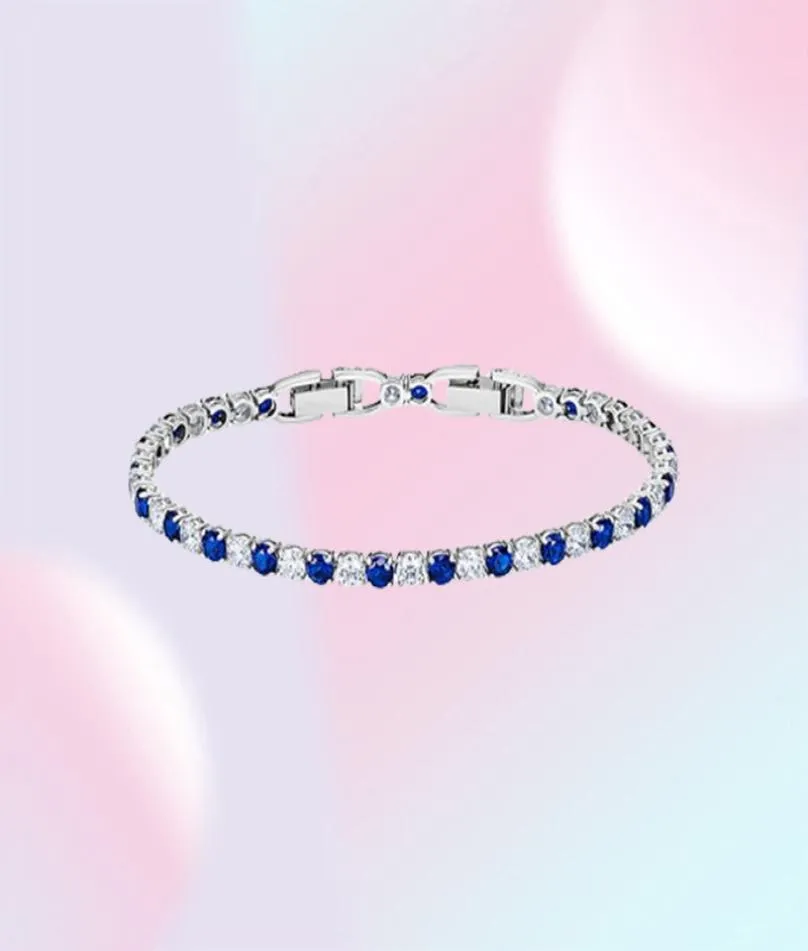 Fashion Jewelry New TENNIS DELUXE Bracelet Claw Stone Inlaid Round Crystal Feminine Fresh and Pleasing Romantic Jewelry Gift L9029568