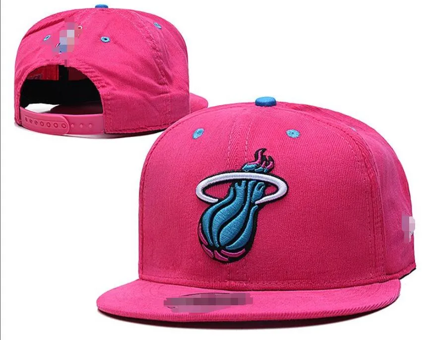 Miami''Heat''ball Caps 2023-24 Unisex Fashion Cotton Finals Champions Baseball Cap Snapback Hut Frauen Sonne Hut Stickerei Frühling Sommermütze Großhandel A20