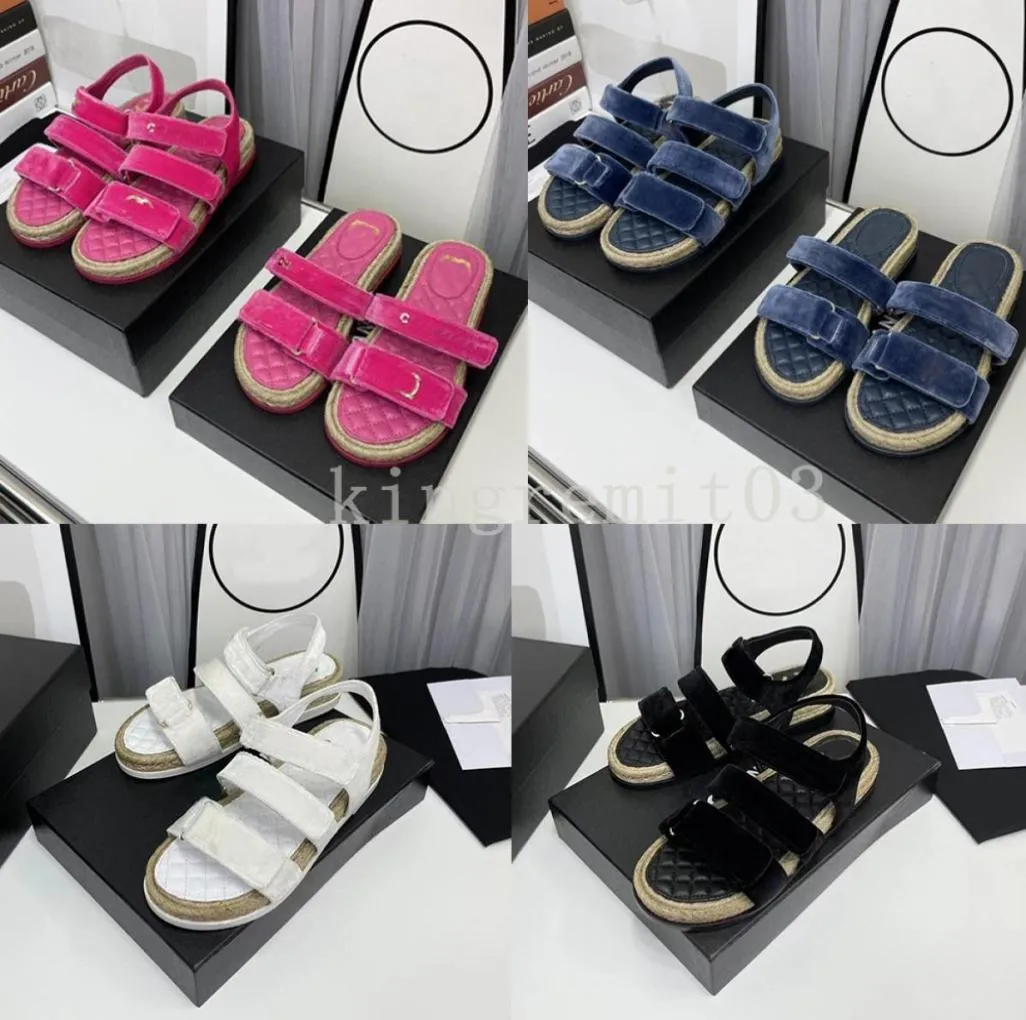 Velvet Sandallar Kenevir Halat Çim Sandal Kadın Terlik Örgü Yaz Platformu Alfabe Deri Kadın Moda Ayakkabı Dantel Yukarı Balıkçı S4781497