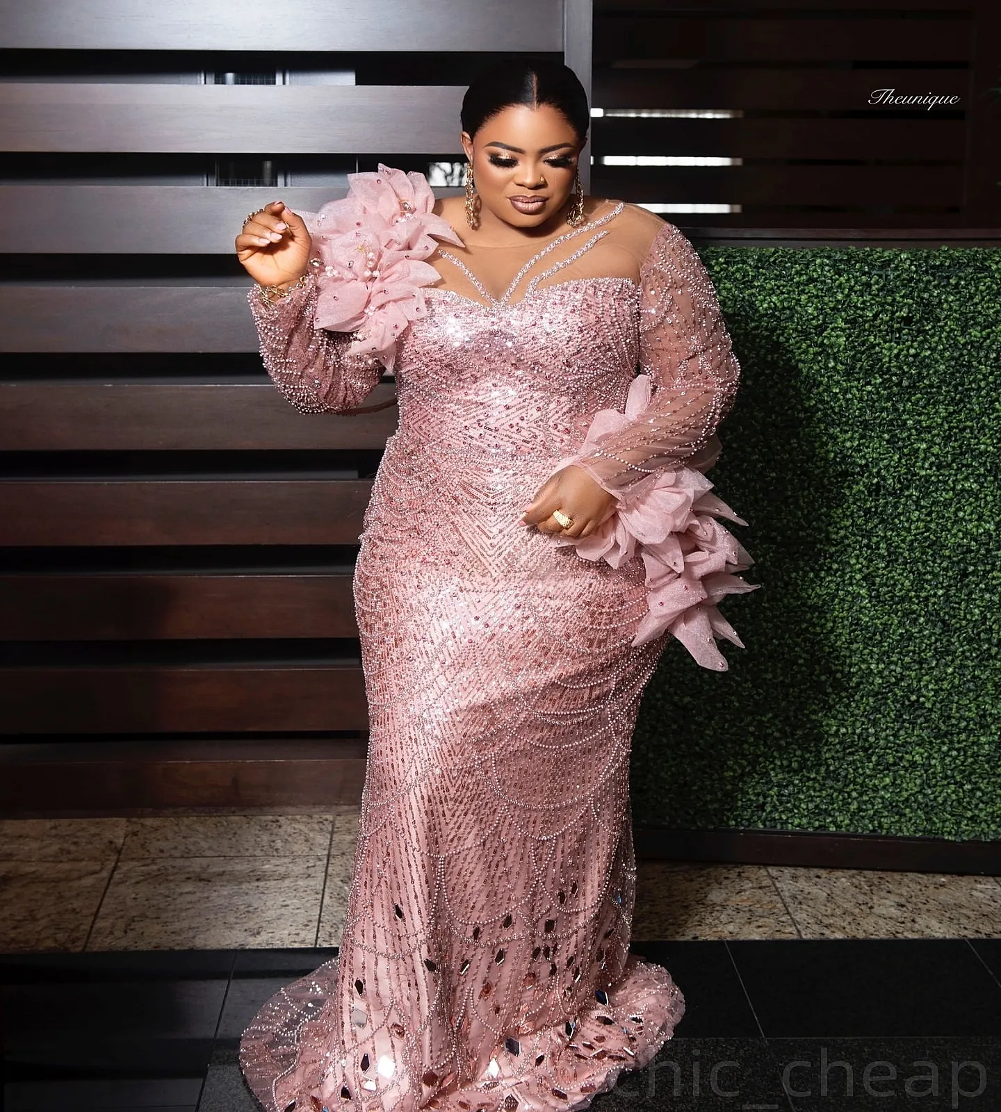 short pink homecoming dresses A-Line Off Shoulder Tulle Prom Dress, Pink Dress Color:Nude Multi collection: UNDER125 Plus Size Gold Sequin long sleeve and unique