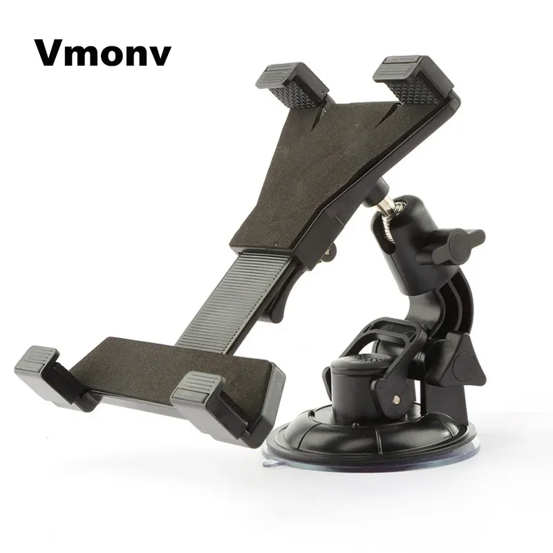 iPad Air 1 2 Mini 2 3 4 Pro 9.7 10.5 Universal Windshield Car Mount for 711 Inch Samsungタブのvmonvタブレットカーホルダースタンド