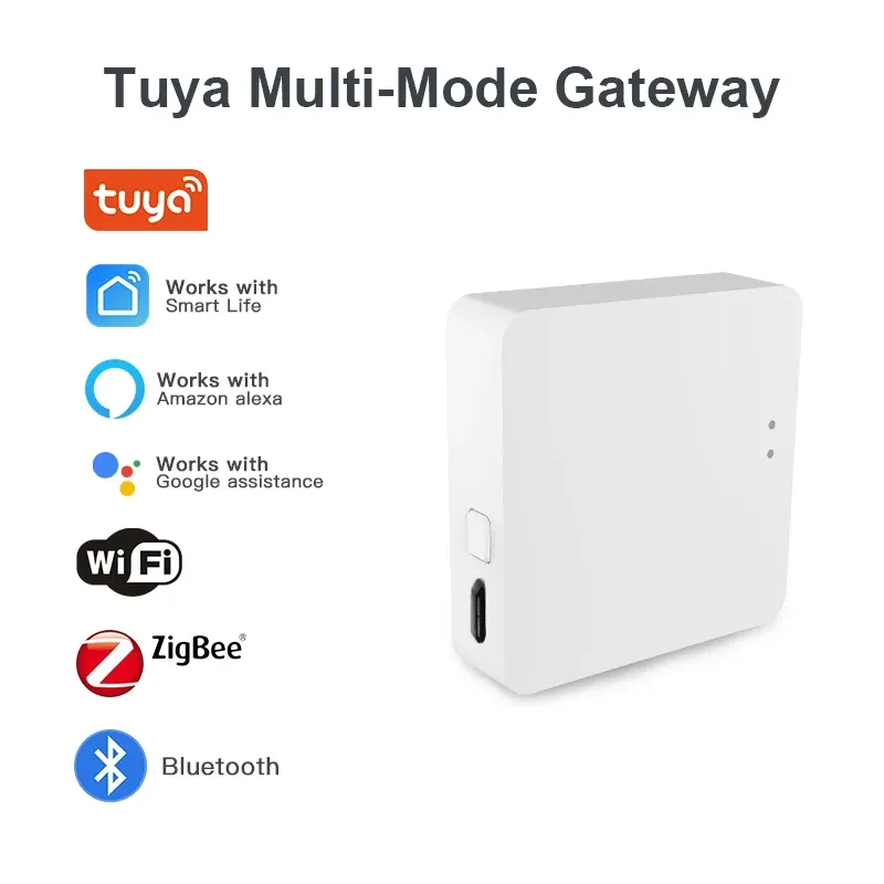 Control Bluetooth Smart Gateway Tuya Multi ZigBee Hub Wireless Intellect Home Appliances Remote Controller Bridge Alexa Google Home
