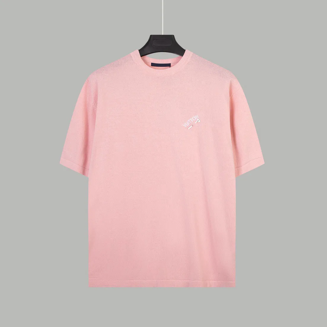 Herr plus tees polos brev stickad tröja under hösten / vinter stickmaskin E Anpassad detalj Crew Neck Cotton E2RF