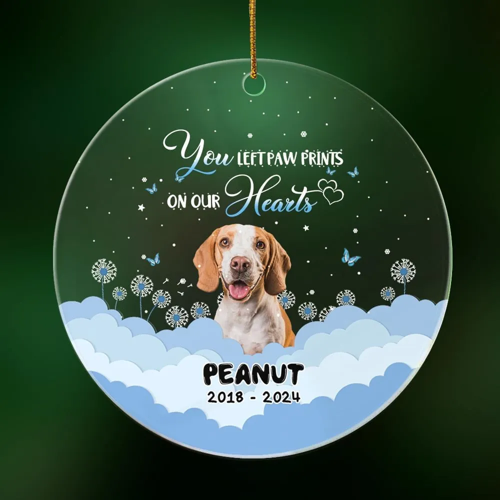 Forever in Our Hearts: Pet Memorial Ornament - A Touching Pet Loss Gift ...