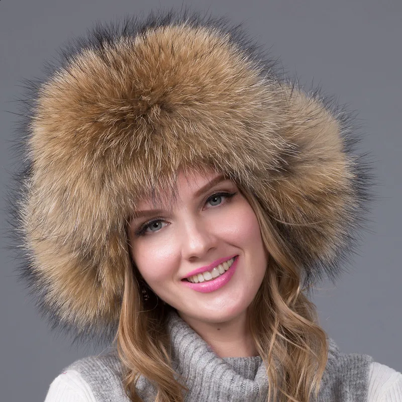 Tough Headwear Winter Trapper Hat Women Plush Warm Trapper Hat