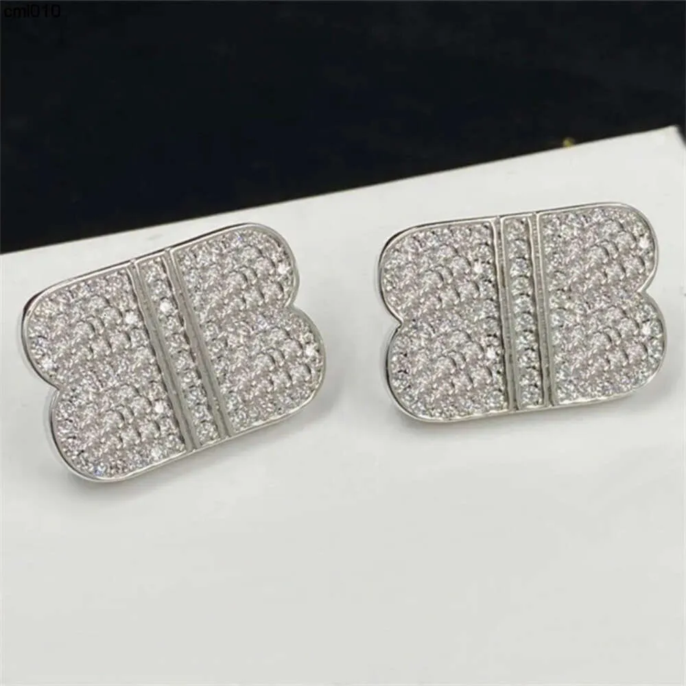 Charme Designers oreille Fashion Fomes BB Boucles d'oreilles bijoux Femme formelle Femme Shinely Diamond Pendant Studs Hoop Oreille Bouilles