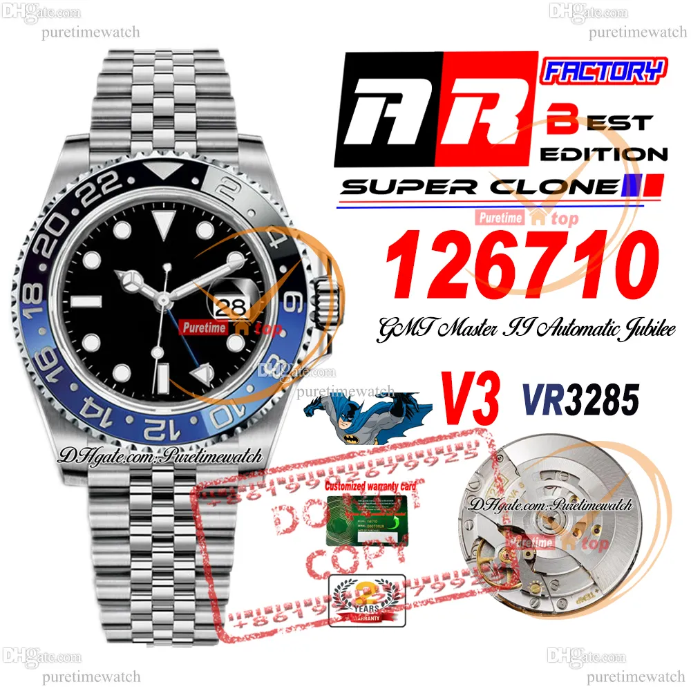Clean Factory Rolex Gmt Arf Gmt ARF V3 Blue Ceramic Bezel Men's