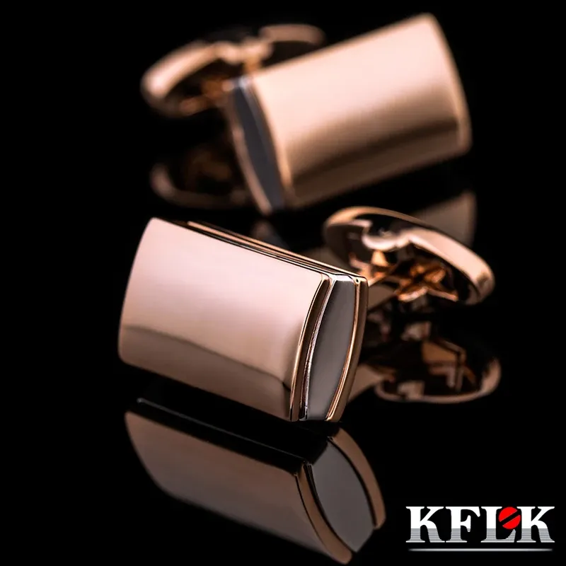 Links KFLK Juwelry Französisch Shirt Mode Manschettenknöpfe für Herren Marke Manschette Links Button Männliche hochwertige Gäste 2017 Neuankömmling