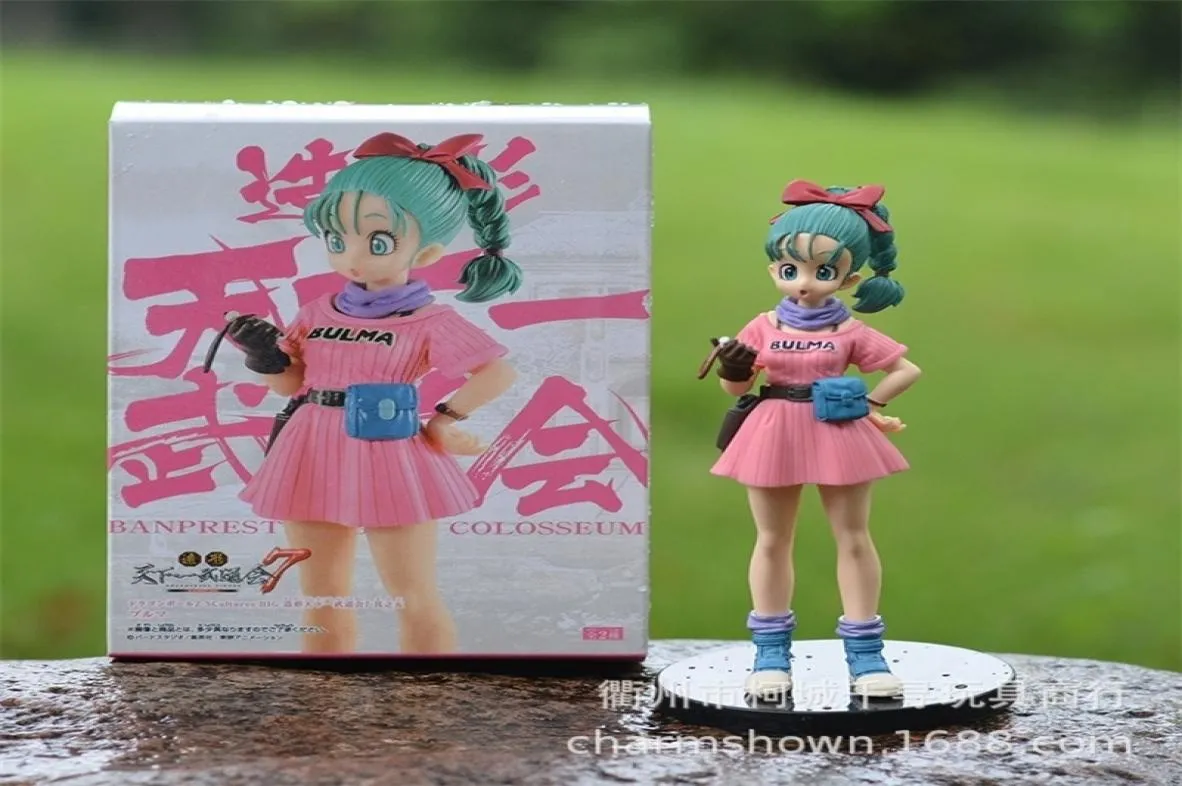 Z Bulma 17 cm PVC Figur Spielzeug Brinquedos Puppe Vegeta Action Sexy Anime Geschenk Boxed 2207072839085