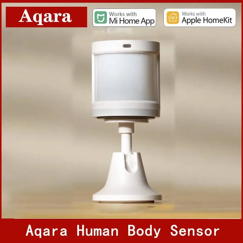 Controlla Nuovo sensore di movimento Aqara Smart Human Body Sensor Movement Body Body Gateway Smart Home per Xiaomi Mijia Homekit Homekit
