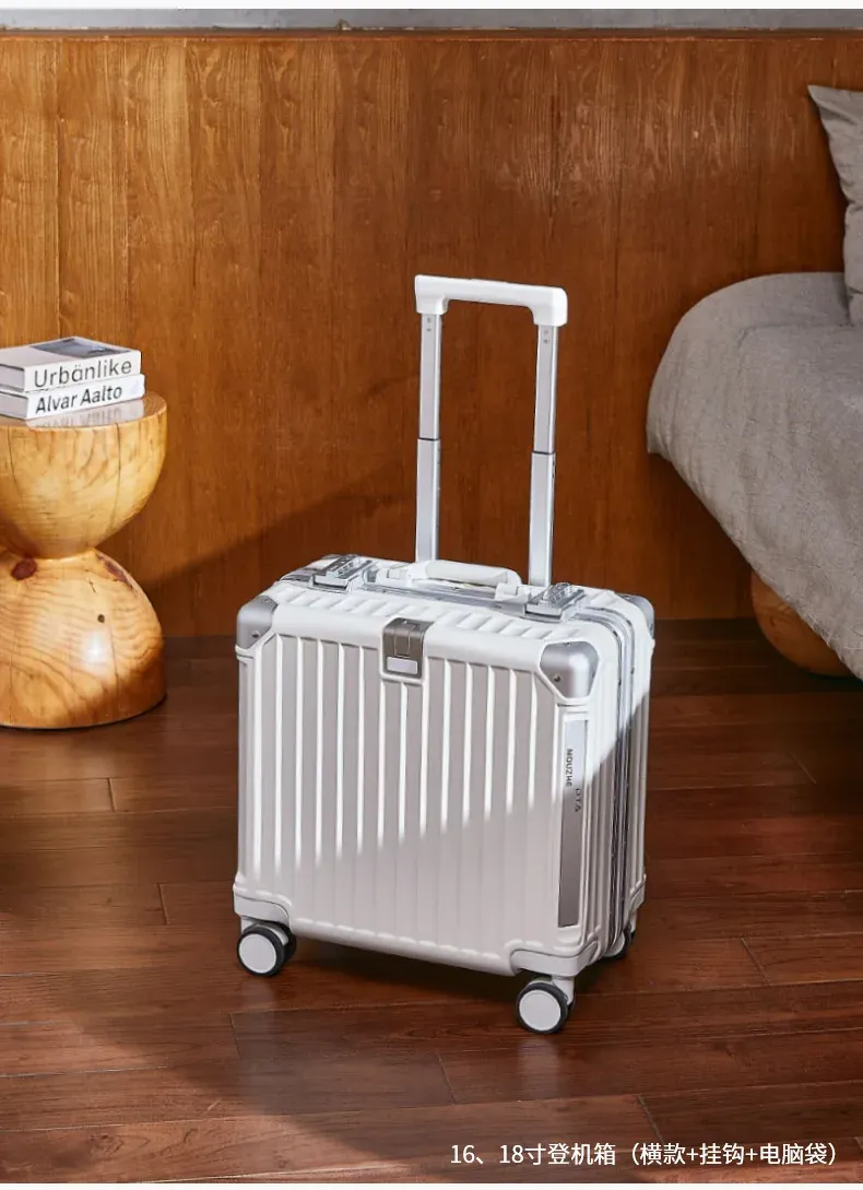 Bagage Y2663 2023 Nieuwe bagage, Student Boarding Trolley, 20 inch wachtwoord reiskoffer