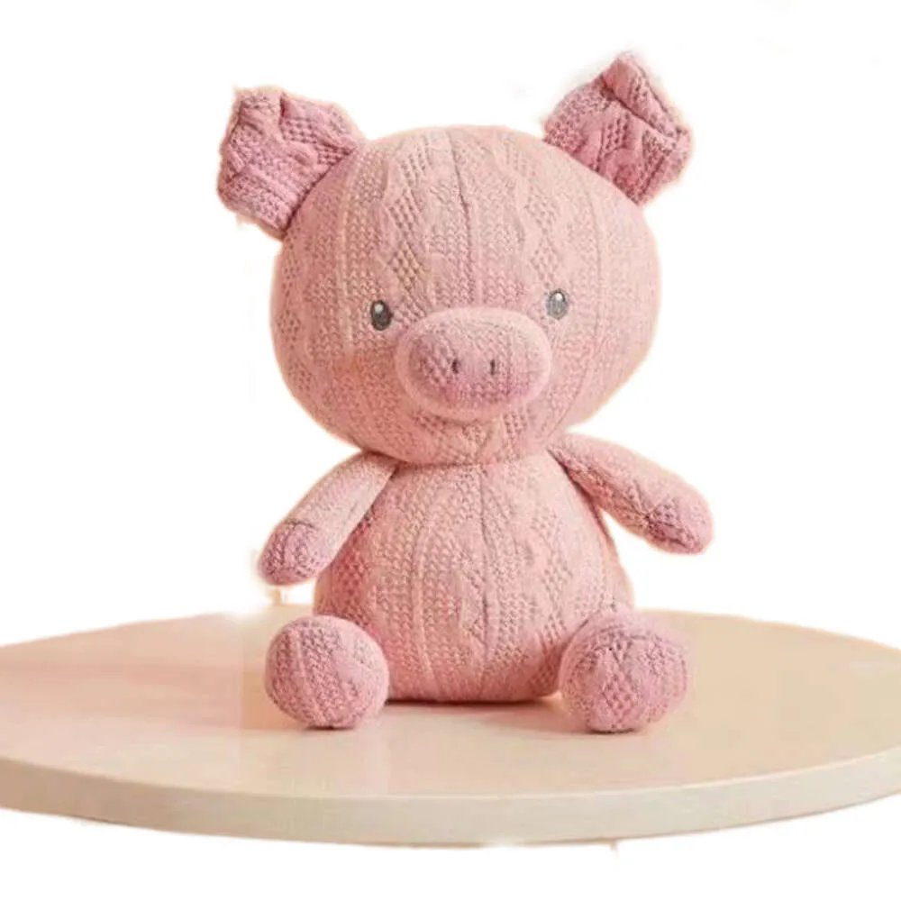 Toys Creative Sticking Animal Pink Pig Doll Children Sticked Plush Toy