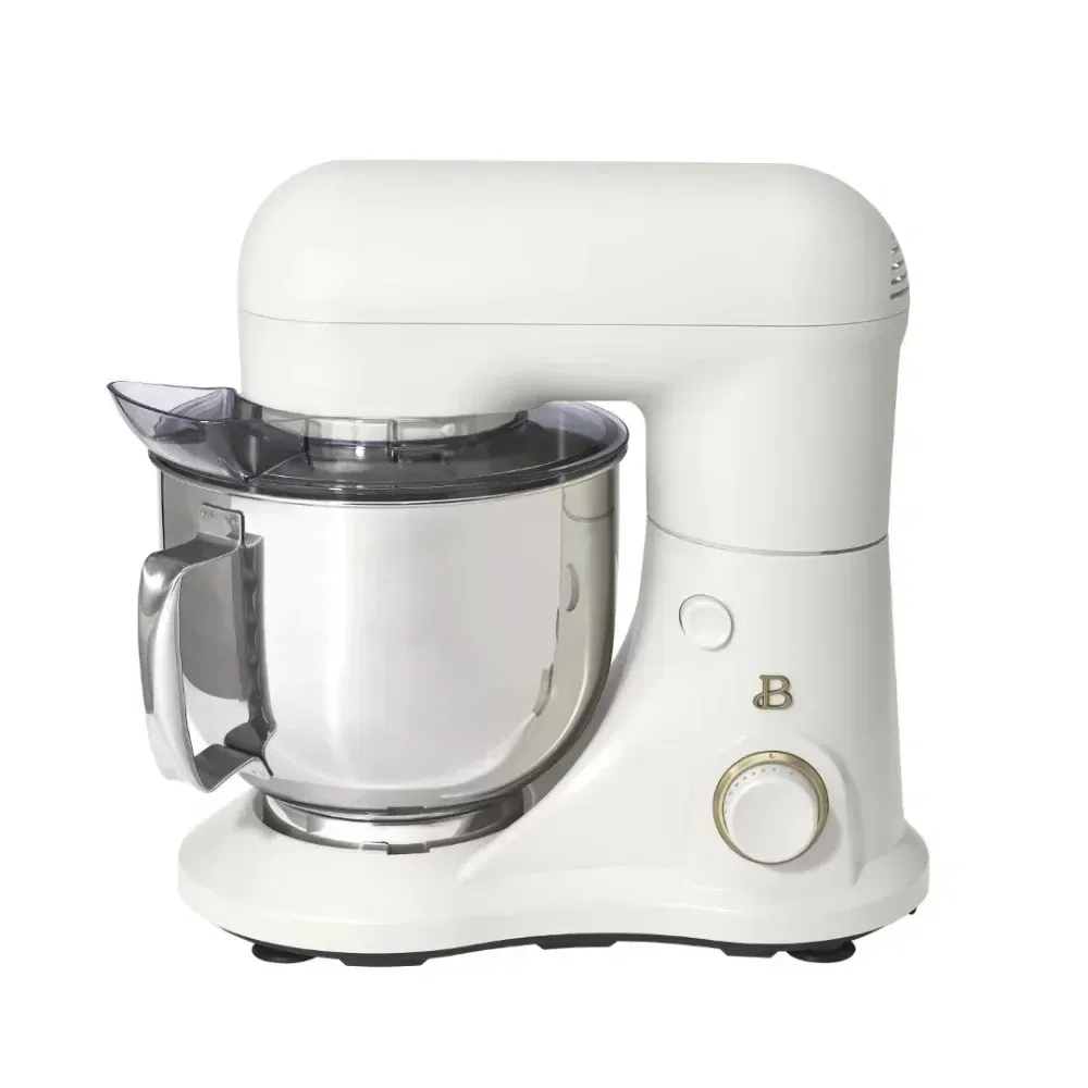 Juicers 5.3QT capaciteit lichtgewicht krachtige Tilthead Stand Mixer, White Icing van Drew Barrymore