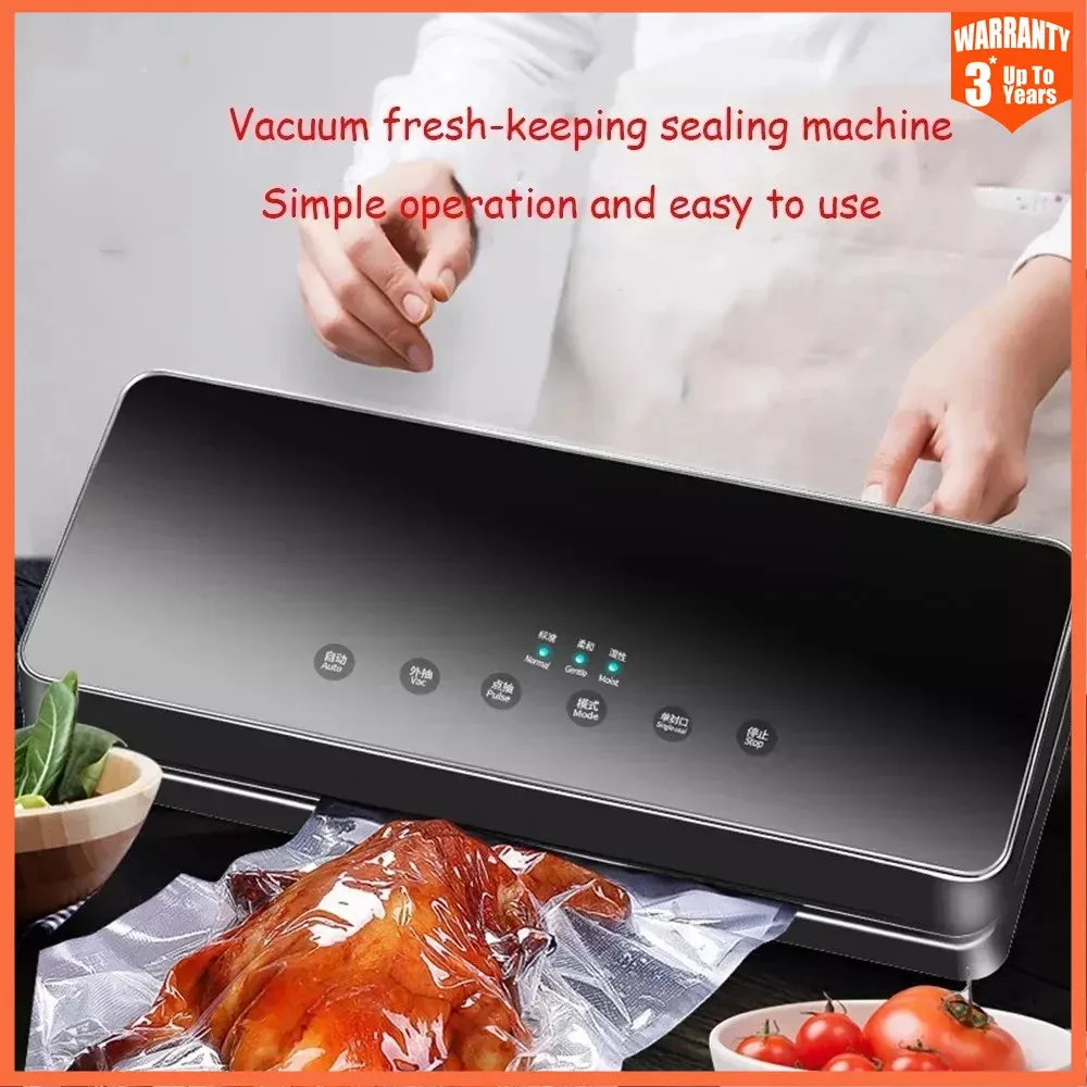 Sealers Electric Facuum Sealer Macking Maching for Home Kitchen لختم آلة التغليف الطازجة للحفاظ على الطعام