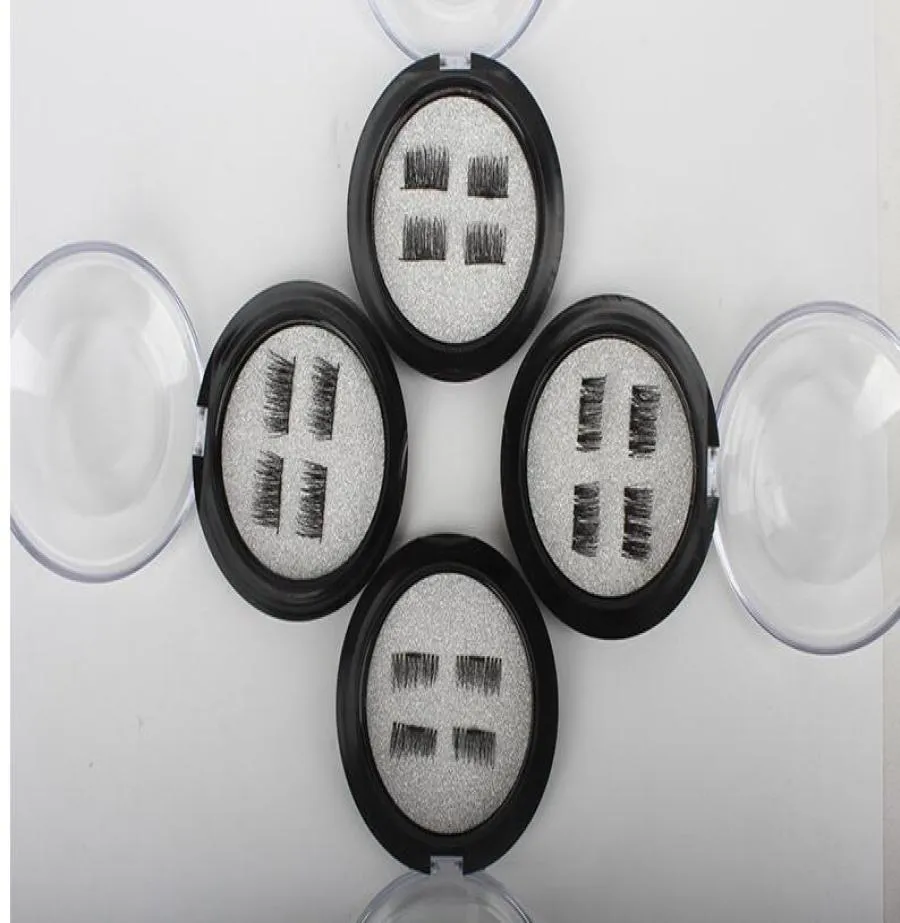 Ciglia di visone ciglia per occhiali magnetici 3D reusabili ciglia a magnete estensione 3D estensioni ciglia magnetiche rotonde box3031401