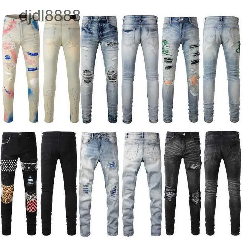 Moto Mens Pants Designer White Ankle Distre Slim Boy Pant Jean Jeans Mesdames Big Man Red Skinny Bell Bottom Bott