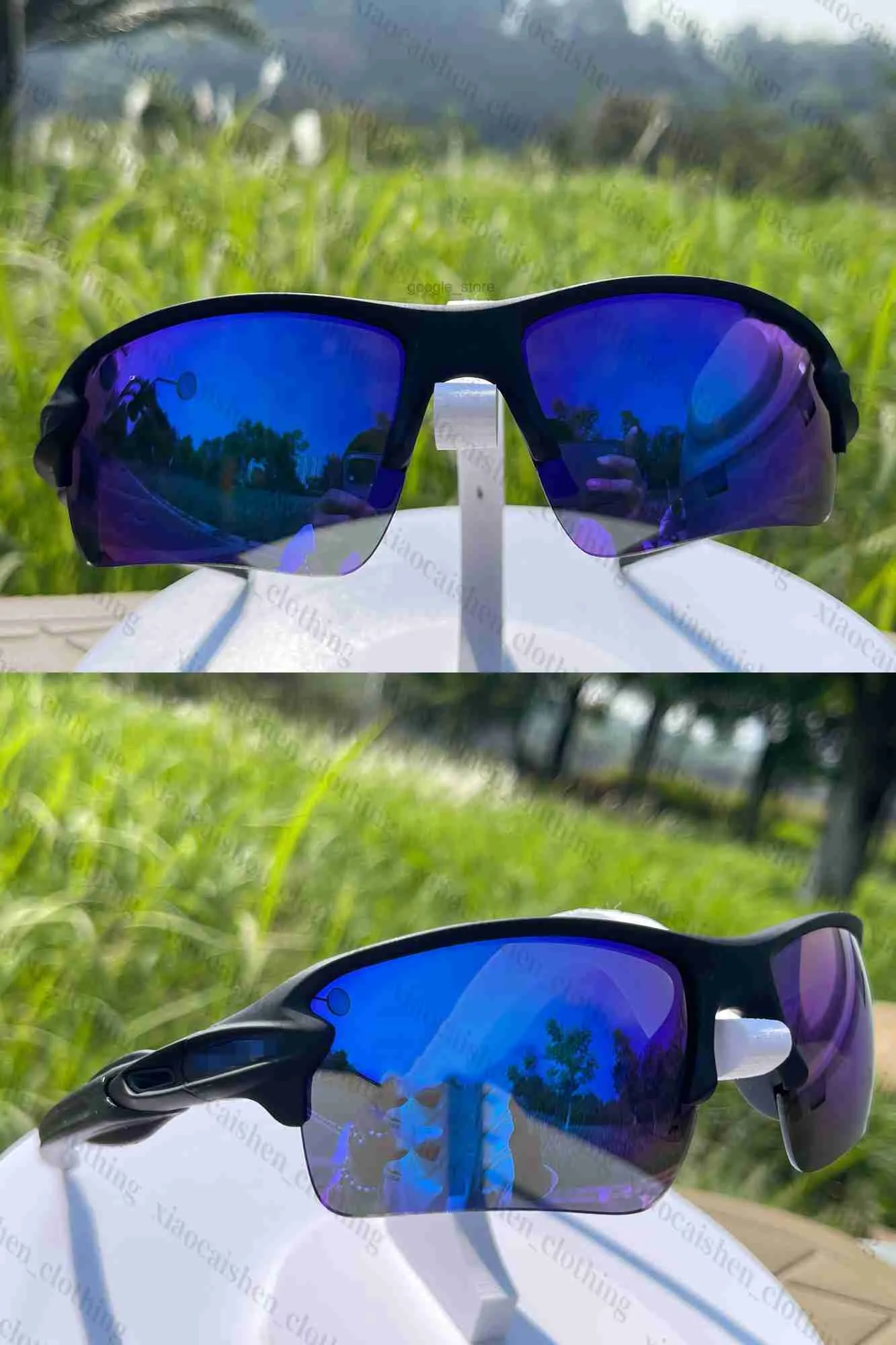 0akley heren zonnebrillen ontwerper zonnebril vrouwen gepolariseerd OO9271 UV400 half frame bril goggle outdoor brillen