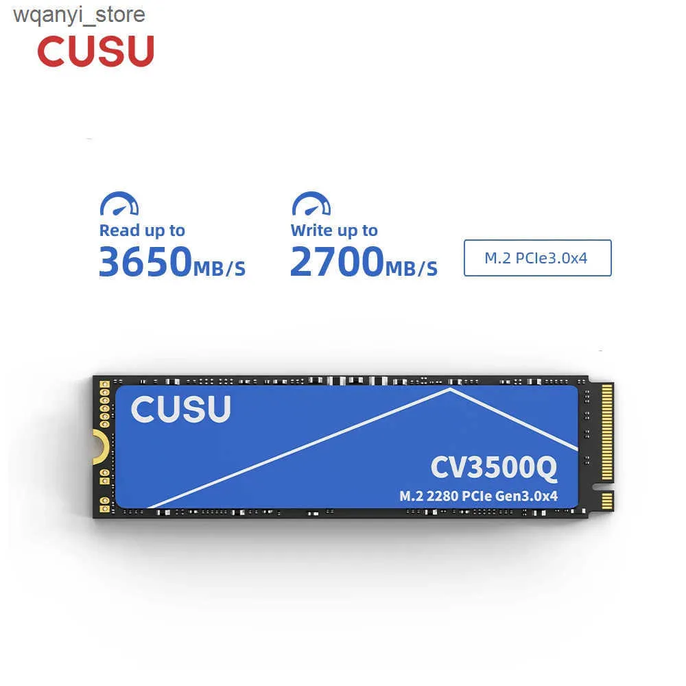 CUSU M.2 2280 NVMe SSD High Speed Internal Solid State Drive