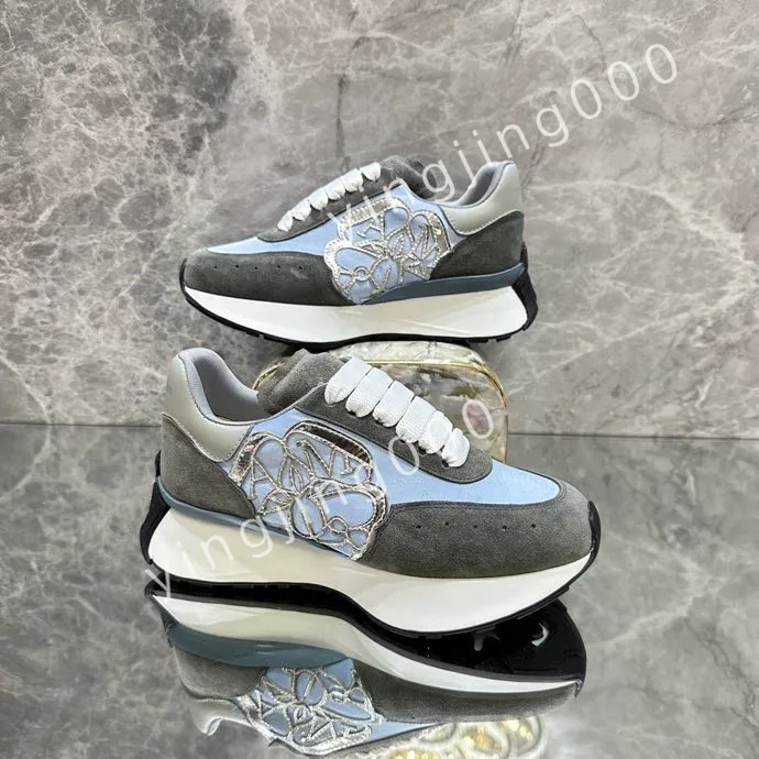 2024 Designer Oversized Platform Sneakers For Men And Women Leather ...