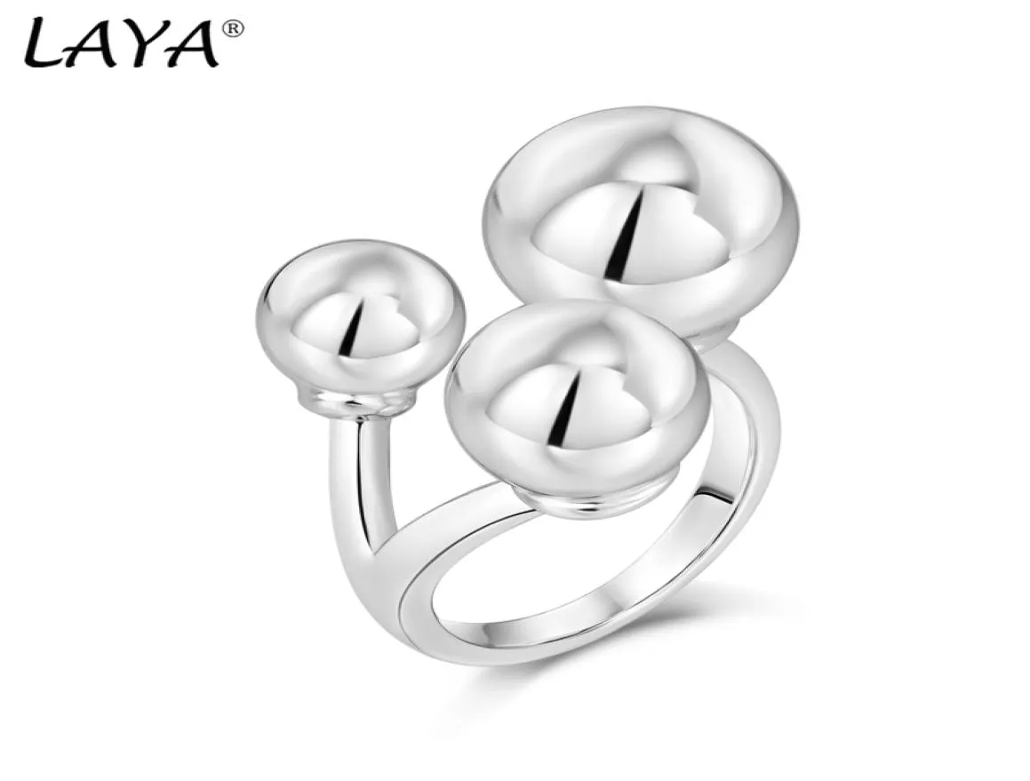 Laya Ball Band Rings for Women Real 925 Sterling Silver Ring Natural Creative Designer Top Quality Bijoux Fine Jewelry 2022 Trend9457090