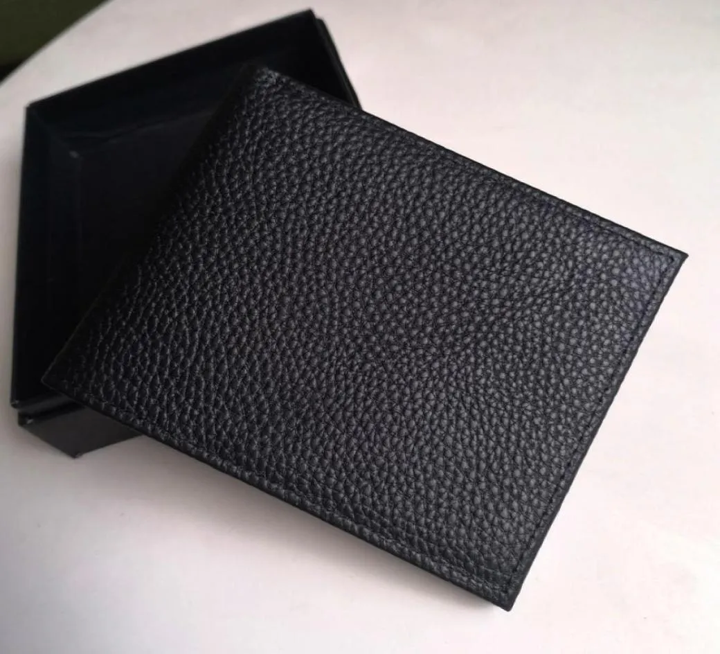 Bobao plånböcker kort stil för man läder plakar plånbok mens korthållare tyg vikande hantverk6972655