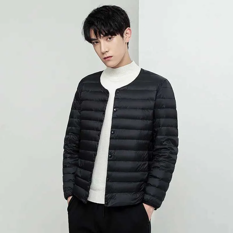 New 2022 Autumn Winter Mens Velvet All Down Lightweight Down