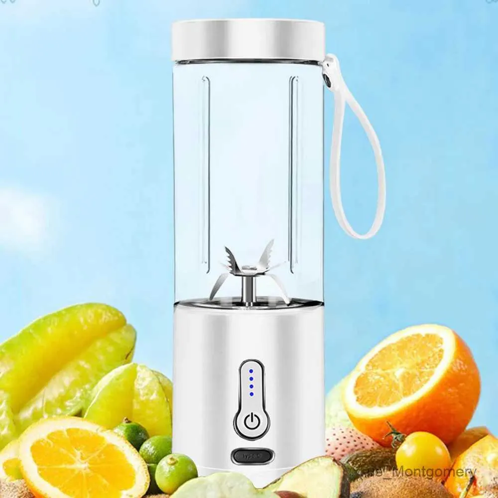 Spremiagrumi succo fresco frullatore di frullati portatile mixer arancione arancione mini robot da cucina elettrica frutta spremiata da frutto da 530 ml