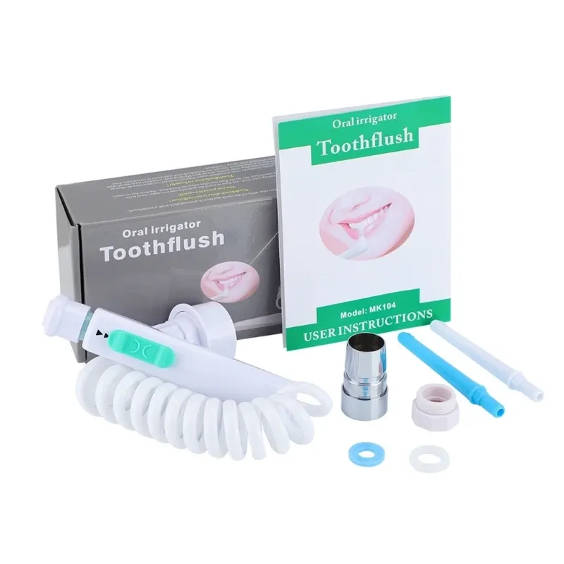 Cabeças W8KC Torneira dental Tap Irrigador Irrigador de água dentária Irrigação de escova de dentes