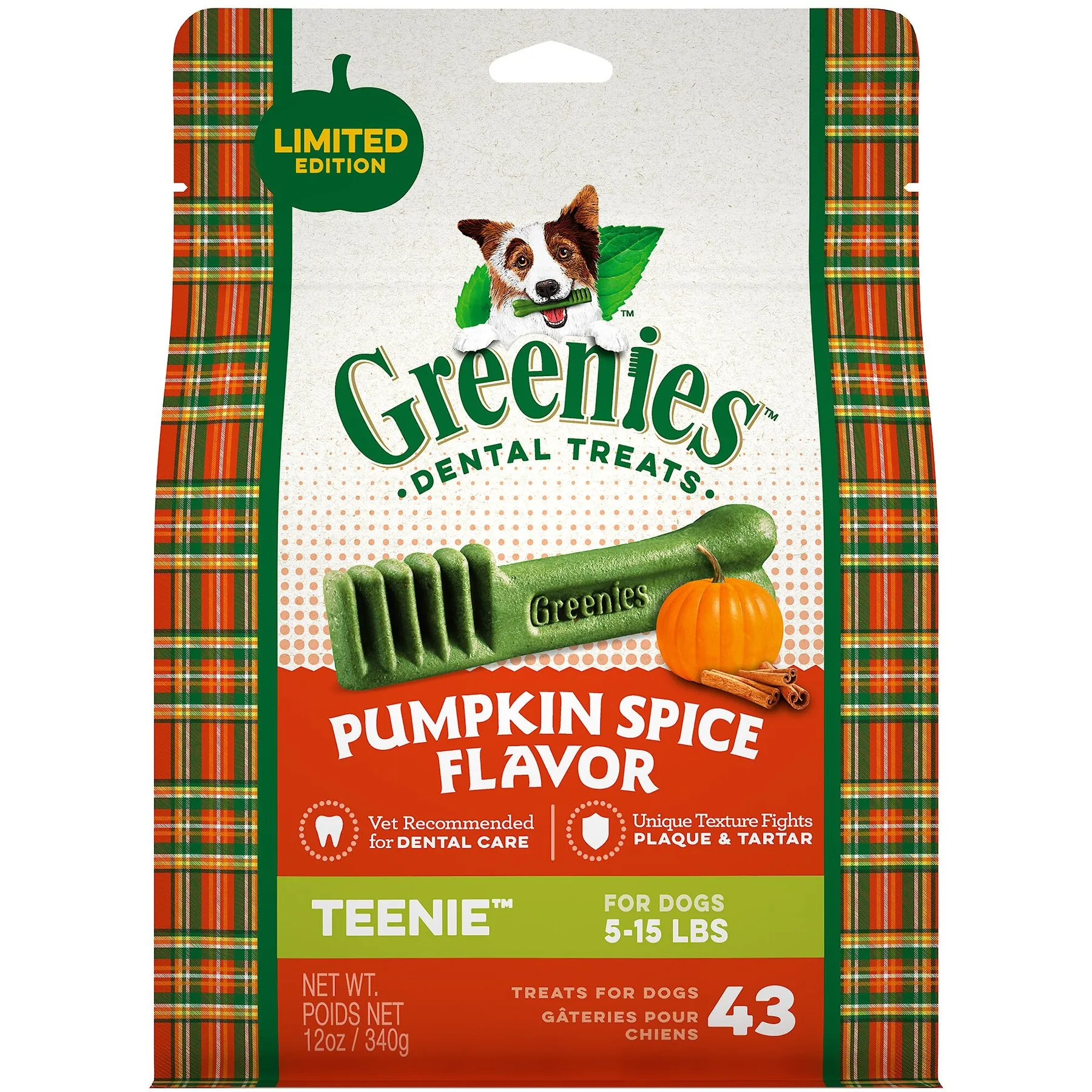 Greenies Pumpkin Spice Flavor Dental Dog Treats From Dhbeauty001