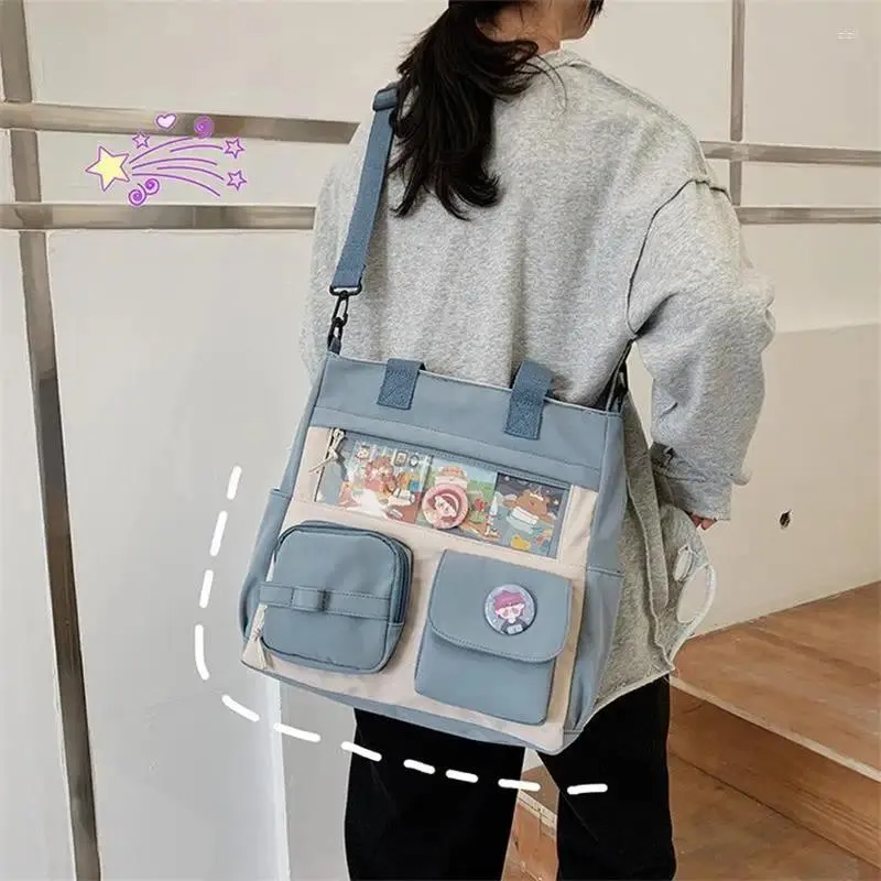 Sacs à bandoulières 2024 printemps et été japonais ins simples polyvalent lointain fille étudiante messager sac de messager mignon transparent