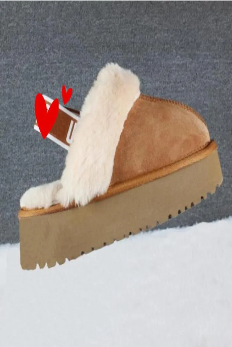 Top quality man women increase snow slippers Soft comfortable sheepskin keep Warm slippers Girl Beautiful gift transshipment 6494591