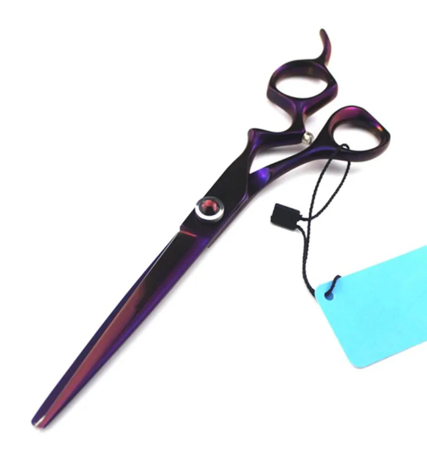 Professional 7 039039 Japan Steel Purple Pet Dog Grooming Hair Cutting Scissors Cut Barber Haircutting Shears Frisör SC4631145