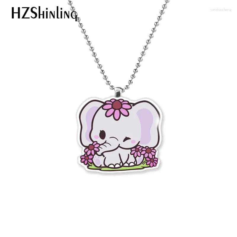 Colliers de pendentif 2024 CARTOON FLOWERS ANIMAN