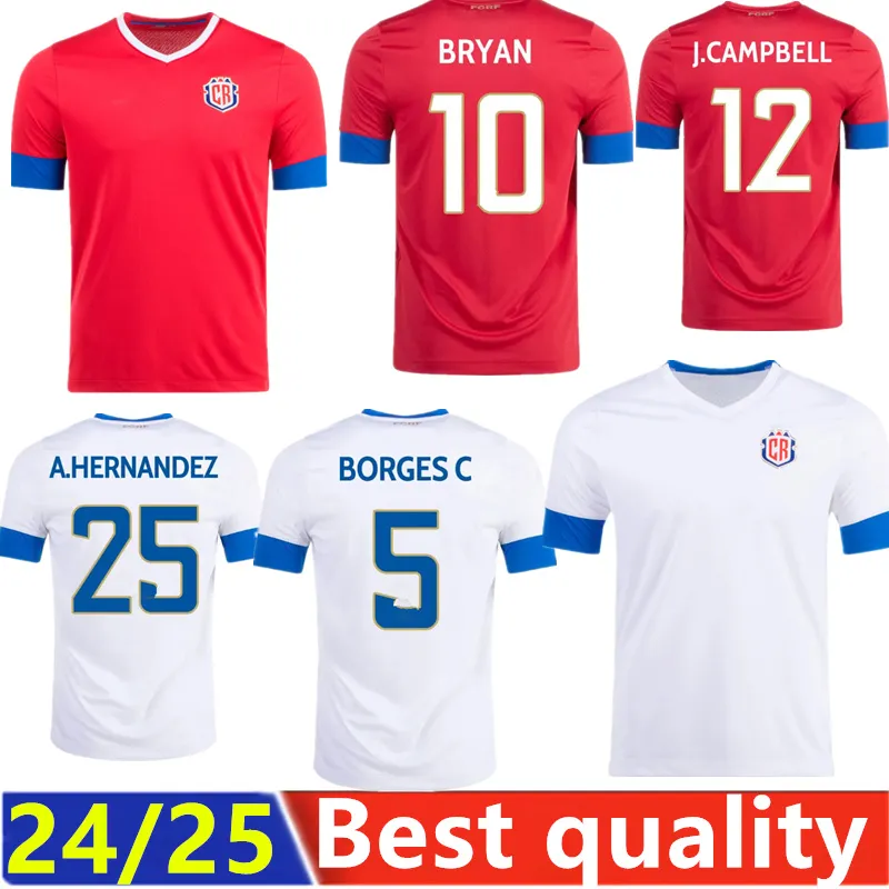 2024 2025 Drużyna narodowa piłka nożna Carlos Martinez Jersey Costa rica 24/25 Puchar Świata Alvaro Zamora Bryan Ruiz Brandon Aguilera Keylor Navas Ronald 2049